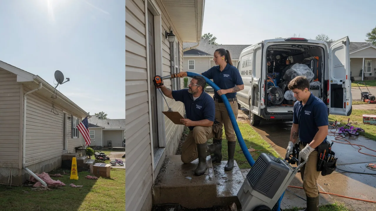 Ceiling Water Damage Restoration in Clay City, KY near me